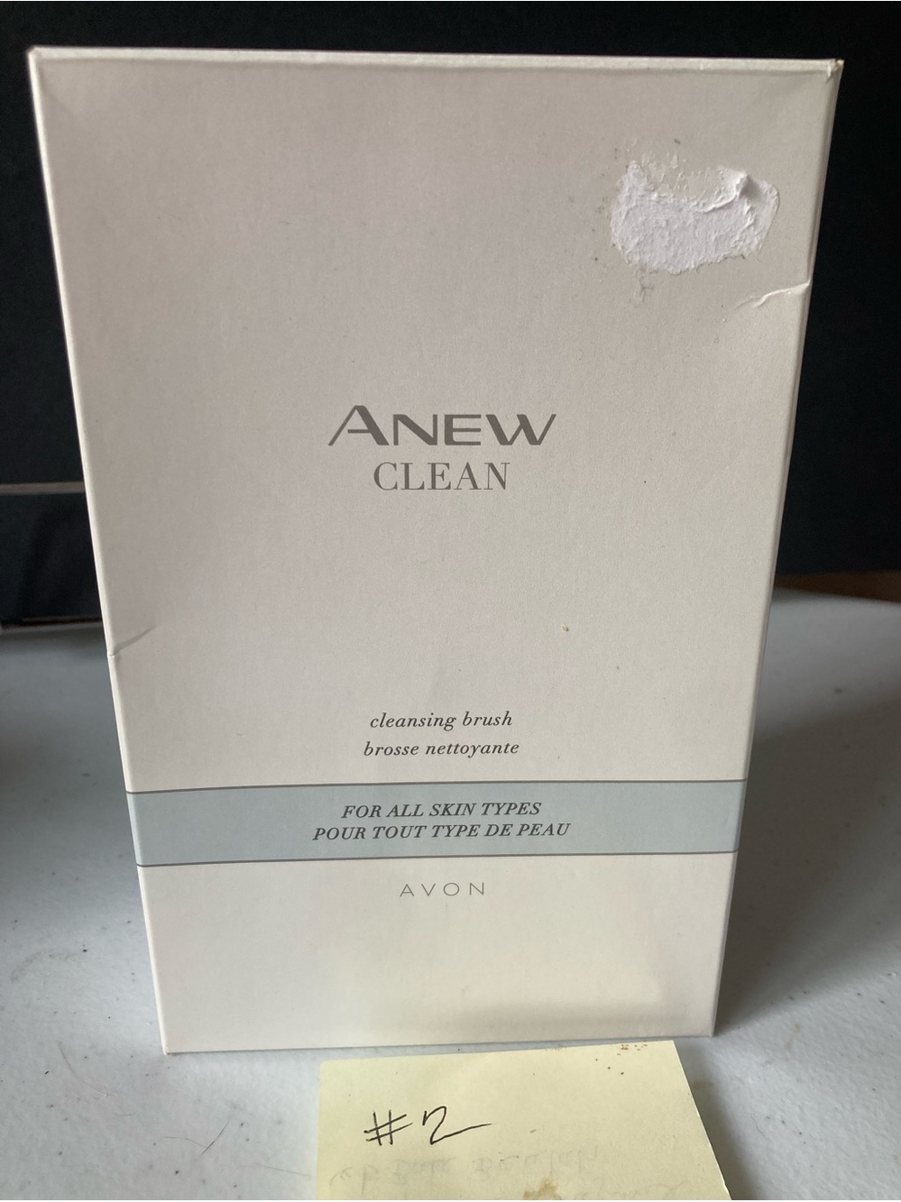 Anew Clean Cleansing Brush Only by Avon - White New